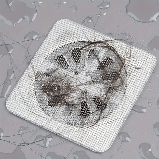 Floor Drain Hair Catcher – Self Adhesive Bathroom & Kitchen Filter