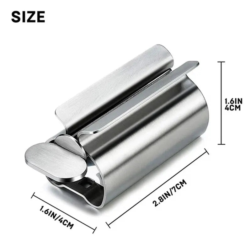 Toothpaste Tube Squeezer Stainless Steel Roller for Cosmetics
