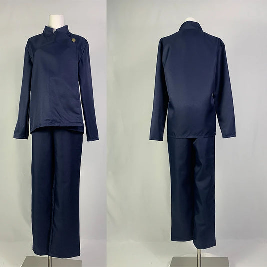 Gojo Satoru Cosplay Costume High School Uniform Suit Halloween Costume Men Adult Gojo Satoru Full Set