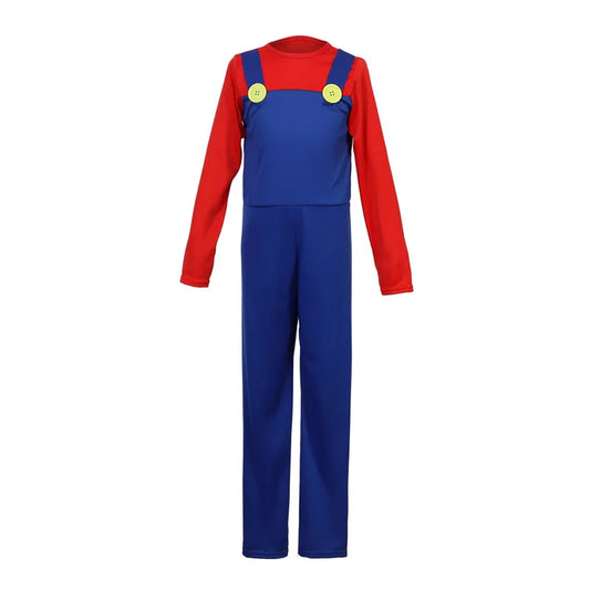 Kids Game Costume – Jumpsuit, Hat, Gloves & Beard Set