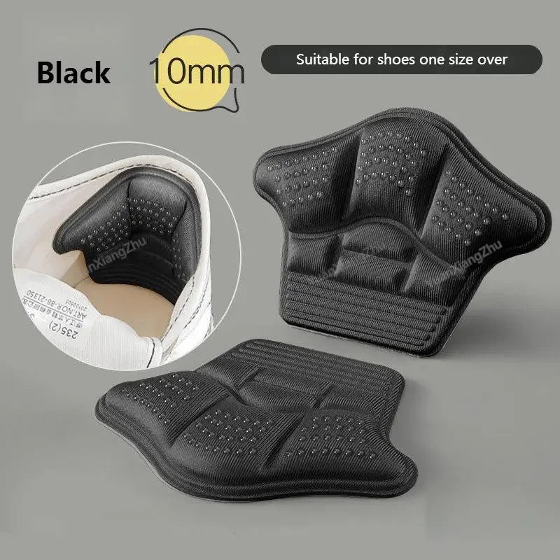 Heel Cushion Inserts for Shoes with Anti-Wear Heel Protection