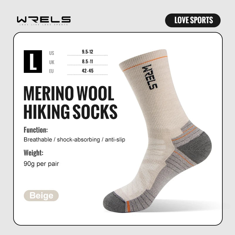 Merino Wool Hiking Socks
