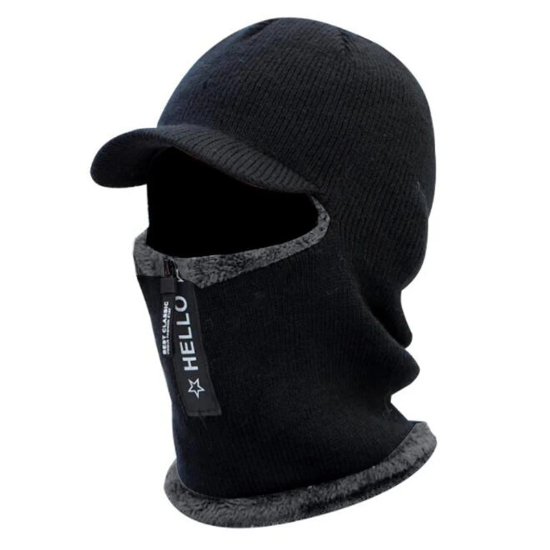 Winter Earflap Hat – Warm Knitted Hat for Men & Women