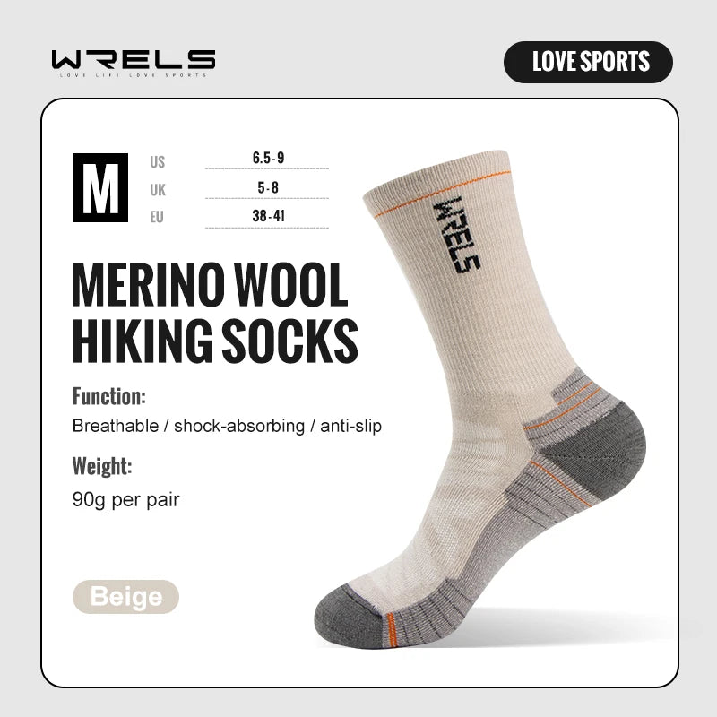 Merino Wool Hiking Socks