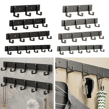 Adhesive Wall Hooks – No Drill Stainless Steel Towel & Robe Hanger