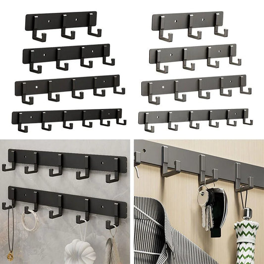 Adhesive Wall Hooks – No Drill Stainless Steel Towel & Robe Hanger