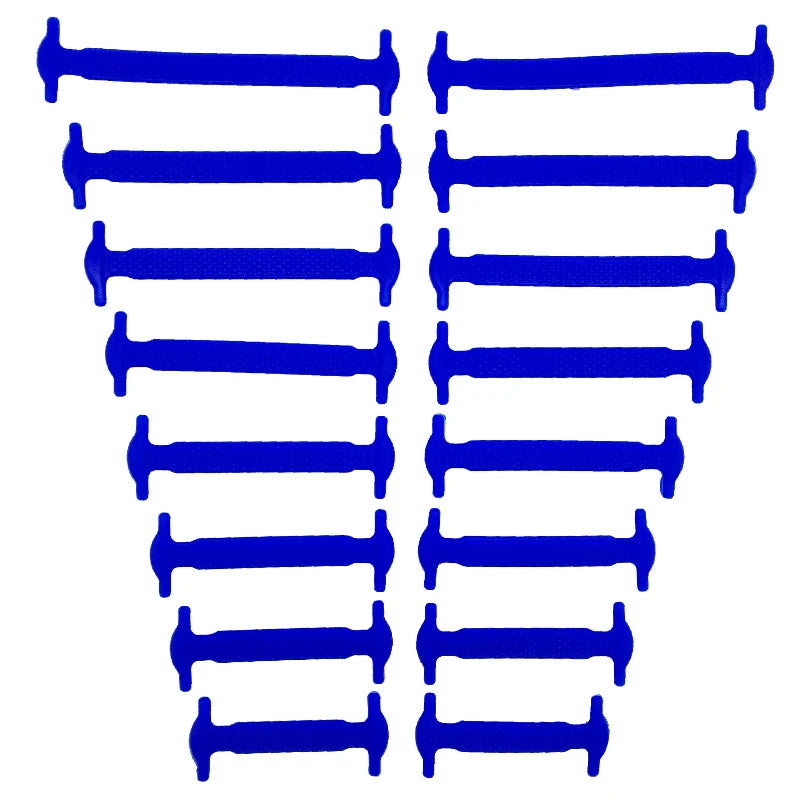 No Tie Shoelaces Silicone Elastic Laces for Easy Slip-On Shoes