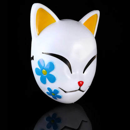Anime Fox Mask – Japanese Style Plastic Cosplay Costume Mask