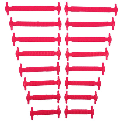 No Tie Shoelaces Silicone Elastic Laces for Easy Slip-On Shoes
