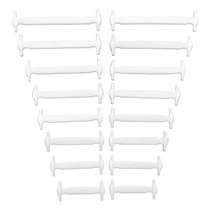 No Tie Shoelaces Silicone Elastic Laces for Easy Slip-On Shoes
