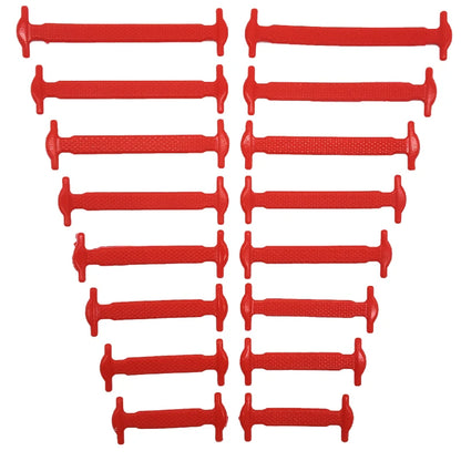 No Tie Shoelaces Silicone Elastic Laces for Easy Slip-On Shoes