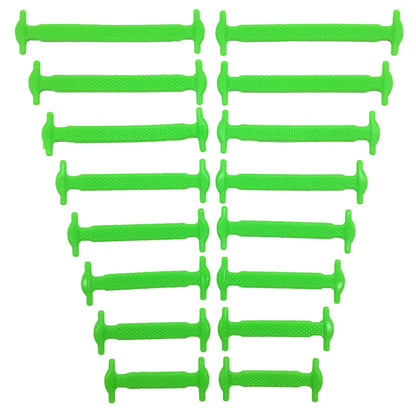 No Tie Shoelaces Silicone Elastic Laces for Easy Slip-On Shoes