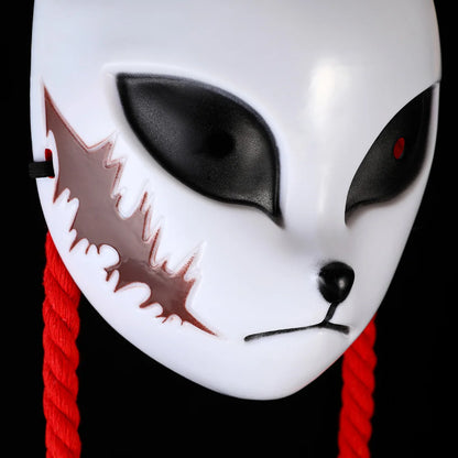 Anime Fox Mask – Japanese Style Plastic Cosplay Costume Mask