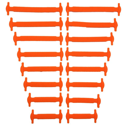 No Tie Shoelaces Silicone Elastic Laces for Easy Slip-On Shoes
