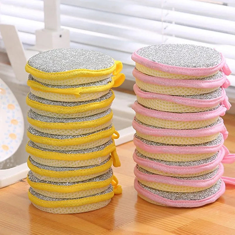 Double-Sided Dishwashing Sponge for Pots, Pans and Kitchen Cleaning