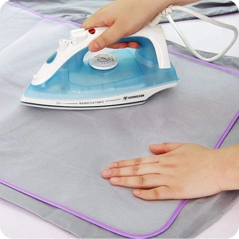 Ironing Press Cloth – Heat Resistant Mesh Fabric Protection Pad