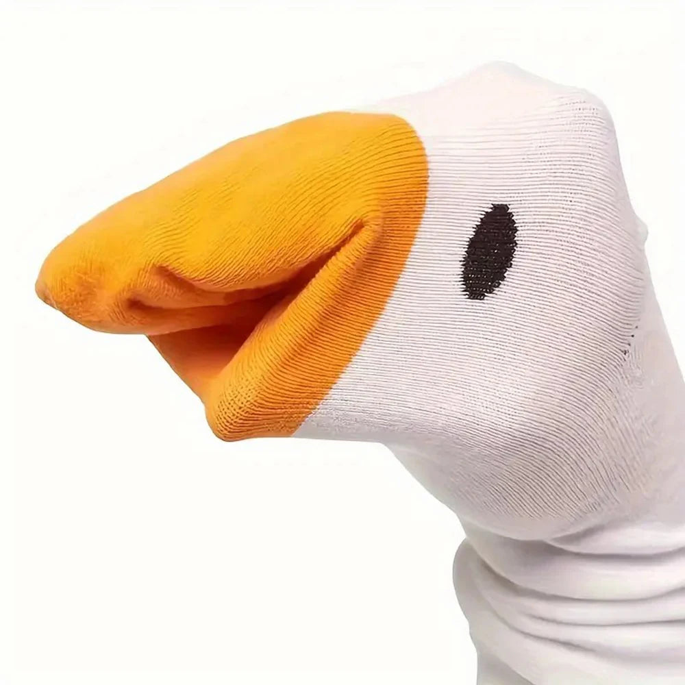 Cute Women's Cartoon Socks – Funny Goose Casual Socks