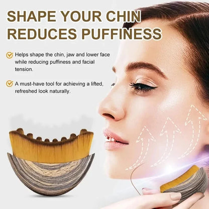Lymphatic Drainage Face Brush – Soft Bristle Facial Massage Tool