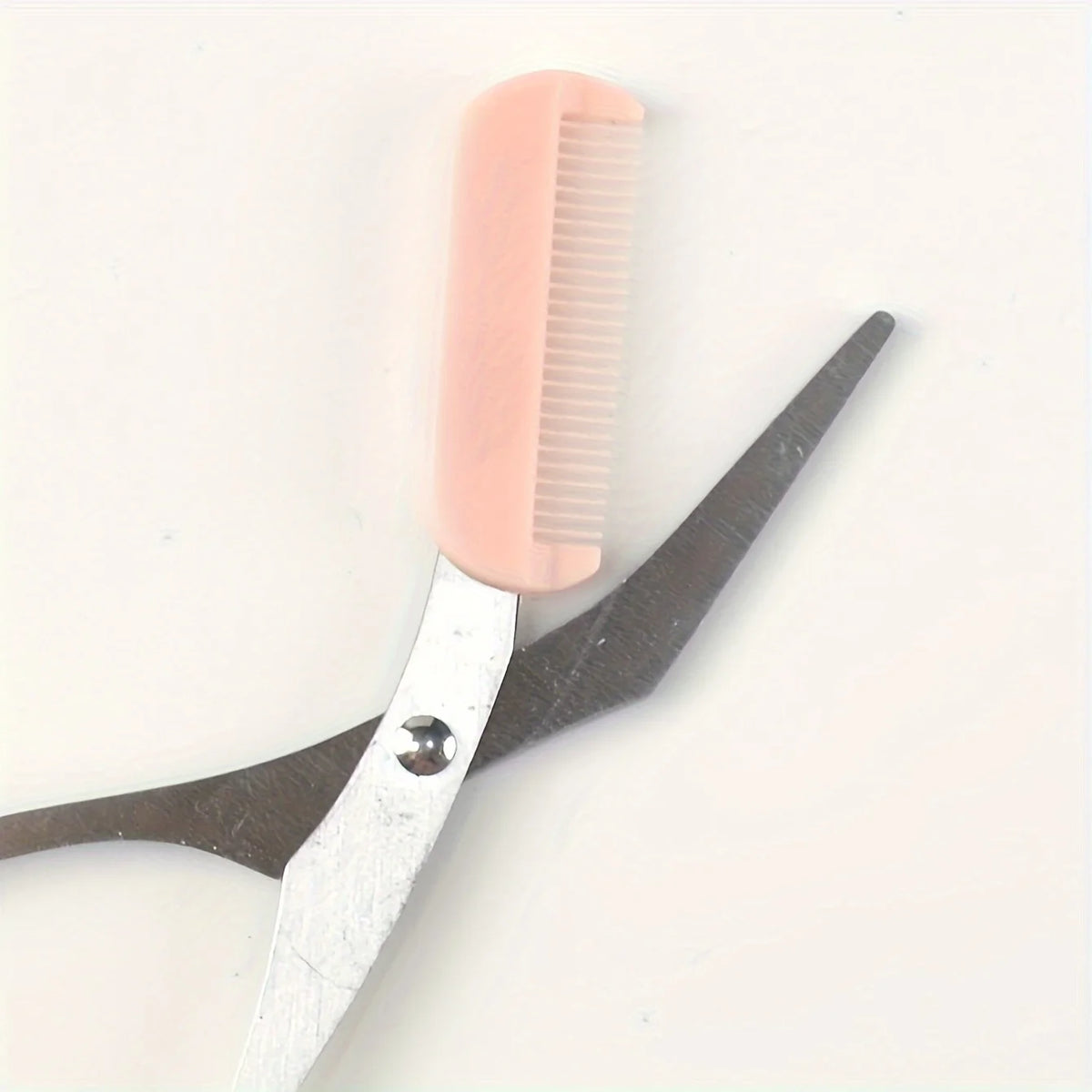 Eyebrow Trimming Scissors with Comb for Precision Grooming