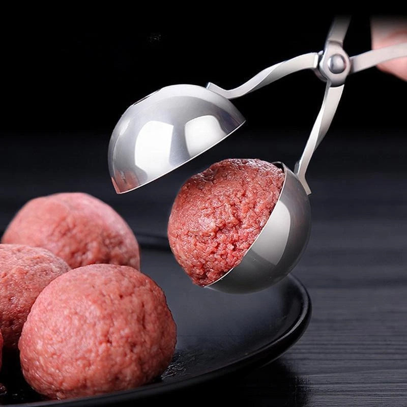 Stainless Steel Meatball Maker Tool for Meatballs and Rice Balls