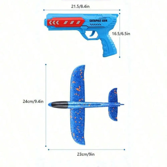 Foam Glider Plane – Catapult Flying Toy for Outdoor Play