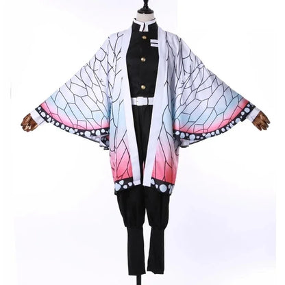 Women’s Anime Cosplay Costume – Kimono-Inspired Top & Pants Set