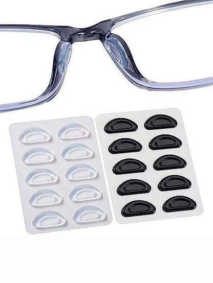 Silicone Nose Pads for Glasses Anti Slip Adhesive Stick On Pads