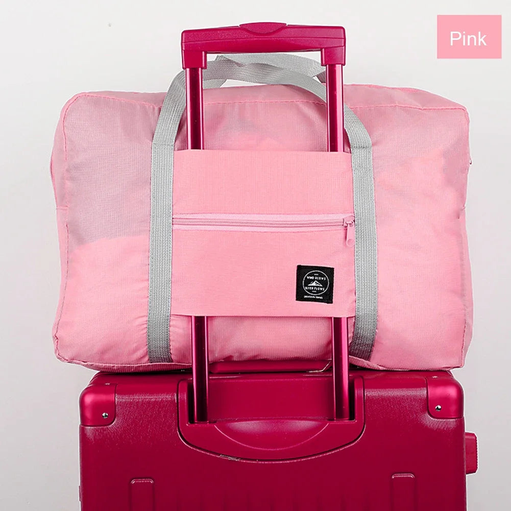 Foldable Travel Bag – Waterproof Large Capacity Luggage Bag