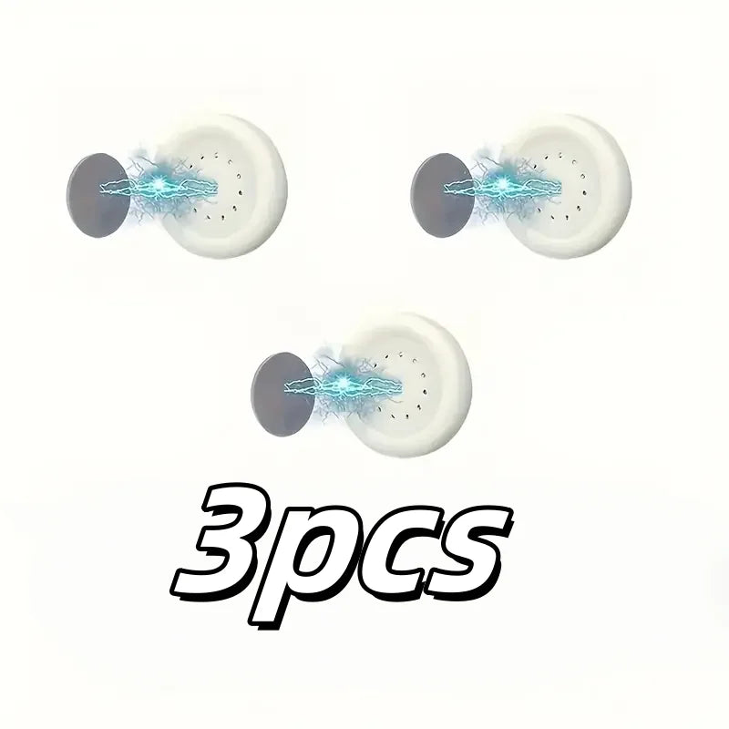 Magnetic Remote Control Holder 3 Pack Wall Mount No Drill Organizer