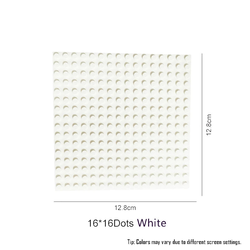 32x32x16x16 Dots Children DIY City Construction Base Plates  Plastic Splice Assembly Building Block Baseplate Entertainment Toys