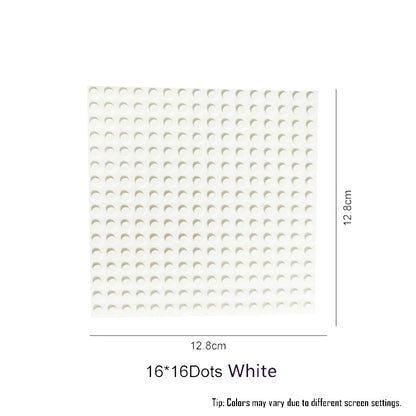 32x32x16x16 Dots Children DIY City Construction Base Plates  Plastic Splice Assembly Building Block Baseplate Entertainment Toys