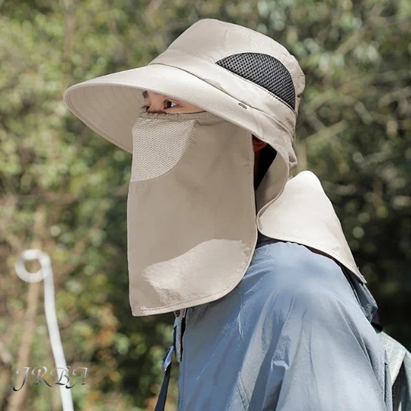 Sun Hat with Neck Flap for Fishing, Hiking & Outdoor Activities