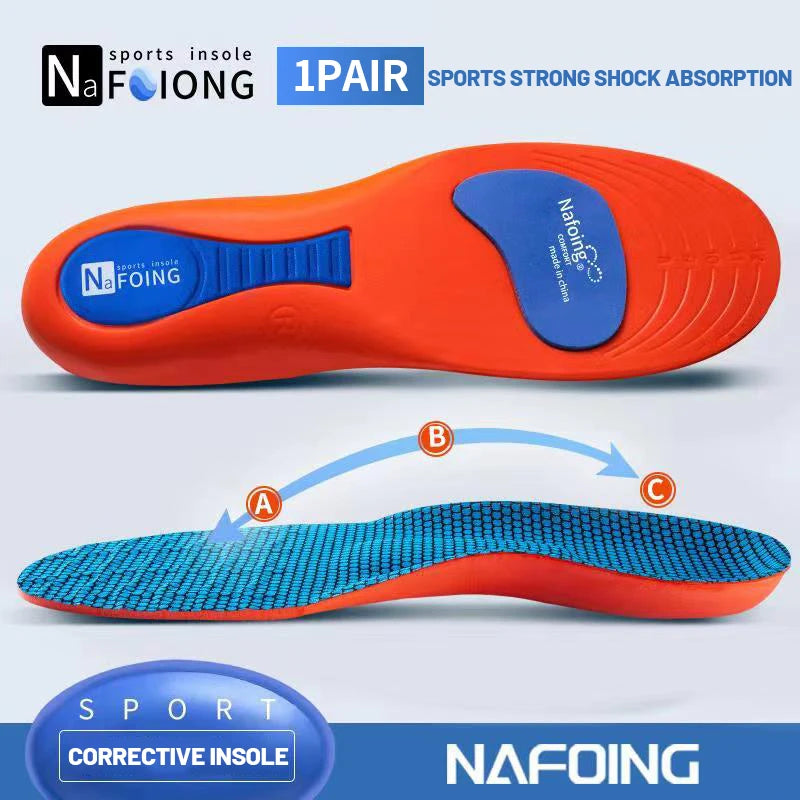 Sports Insoles with Arch Support and Shock Absorption for Running