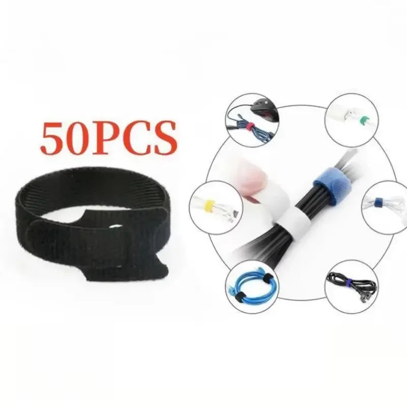 Cable Organizer Strap for Wire Management and Cord Storage