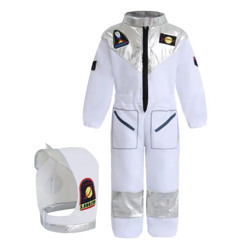 Kids Astronaut Costume – Space Suit Halloween Dress-Up Set
