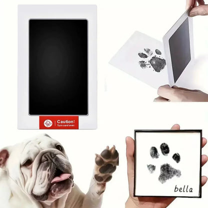 Inkless Paw Print Kit – No Touch Pet Paw Print Keepsake Set
