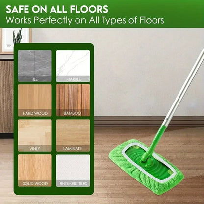 Reusable Mop Pads for Floor Cleaning – 4 Pack Replacement Pads