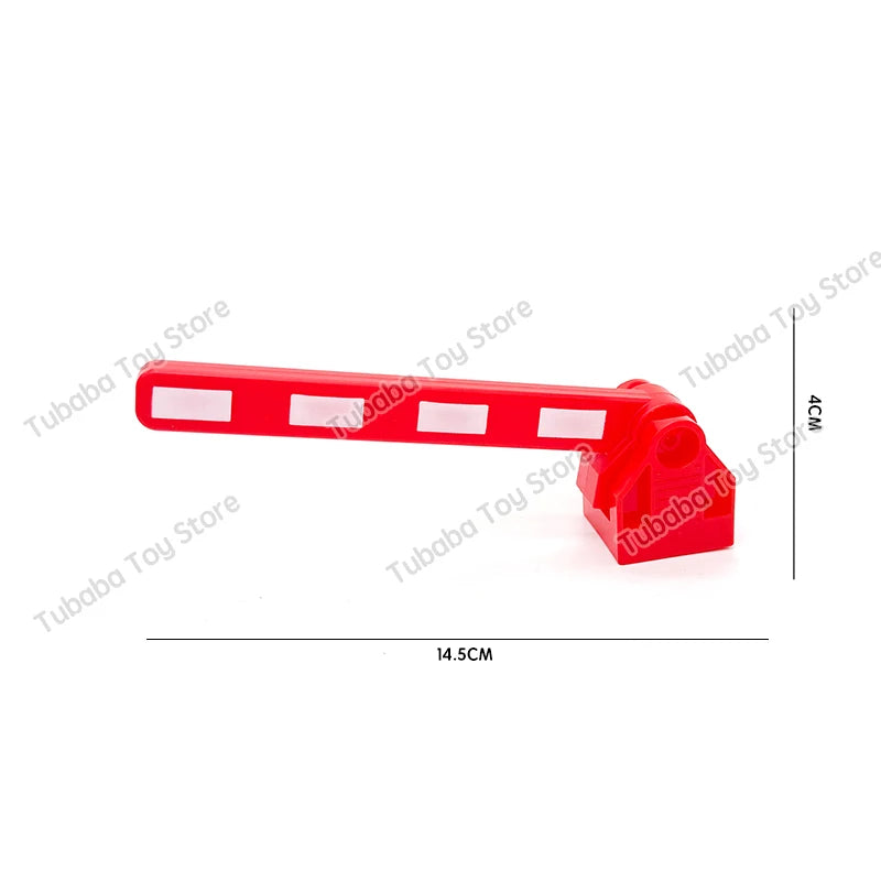 Kids Train Track Accessories Large Building Blocks DIY Railway Toys Big Blocks Compatible Duploed STEM Educational Gift Toddlers