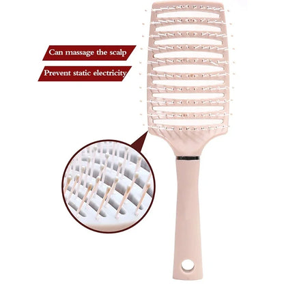 Air Cushion Hair Brush for Detangling and Scalp Massage