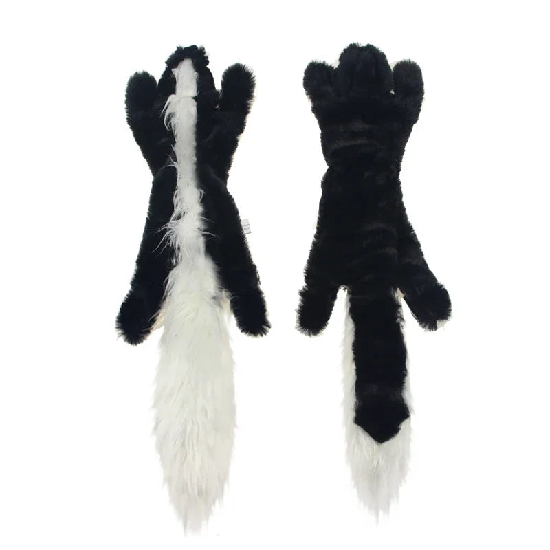 Stuffing Free Dog Toy – 45cm Plush Squeaky Crinkle Toy