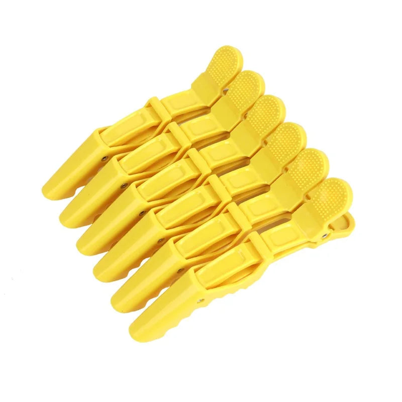 6PCS Alligator Hair Clips – Salon Hair Sectioning & Styling Clips