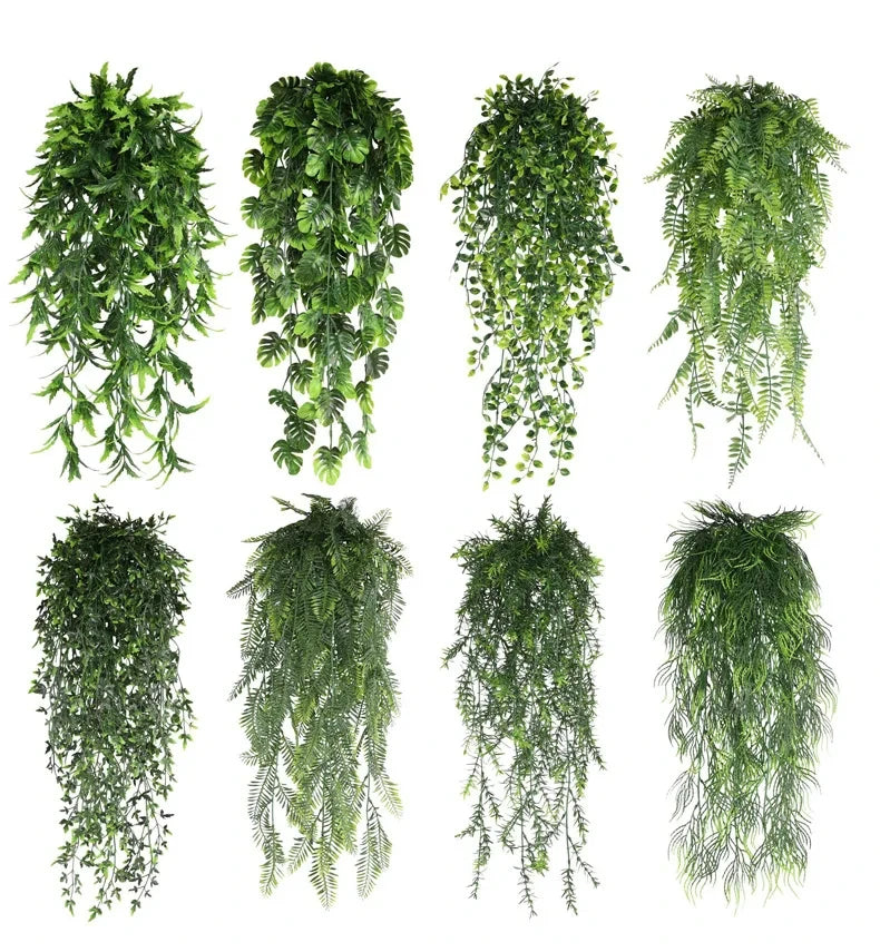 Artificial Fern Vine – Hanging Greenery for Home & Party Decor