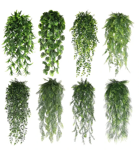 Artificial Fern Vine – Hanging Greenery for Home & Party Decor