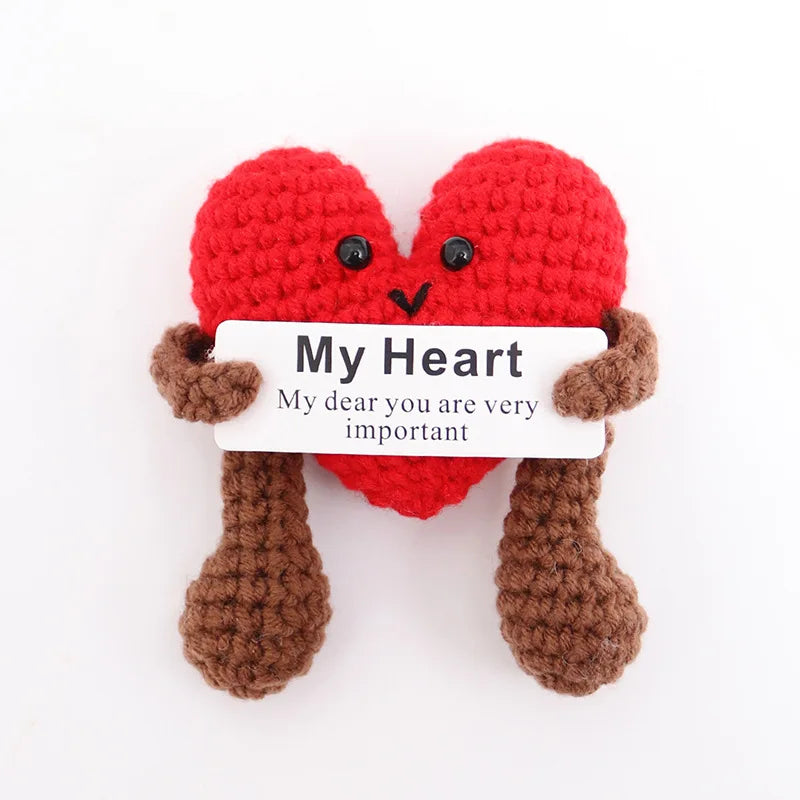 Crochet Plush Doll Potato Hug Pocket Mini Handmade Gift