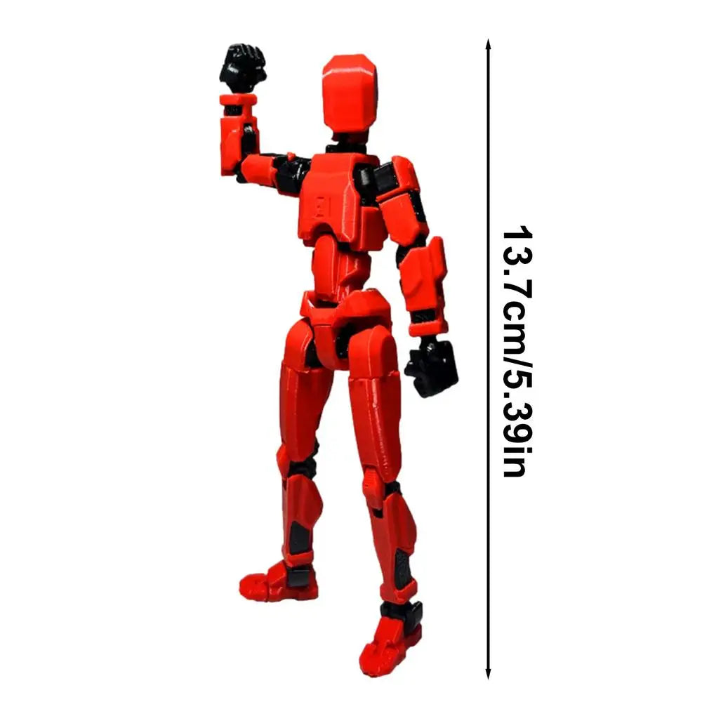 Robot Action Figure – Multi-Jointed Movable Model Toy