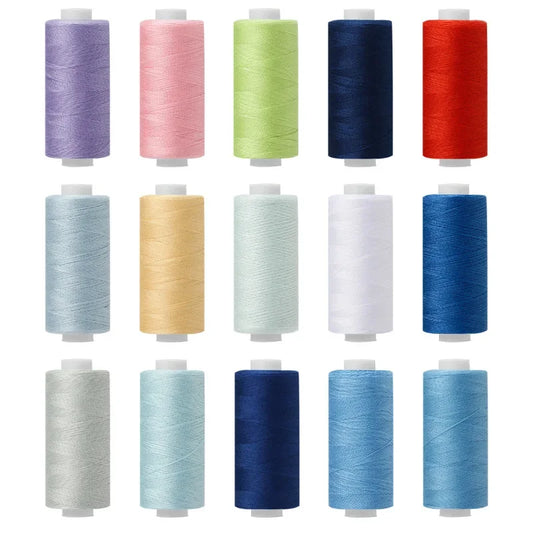 Sewing Thread Set – 10 Rolls Polyester Thread, 400 Yards Each