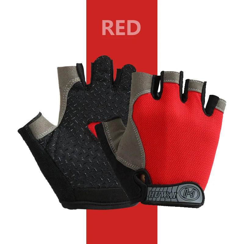 Fingerless Cycling Gloves for Gym, Bike and Outdoor Sports
