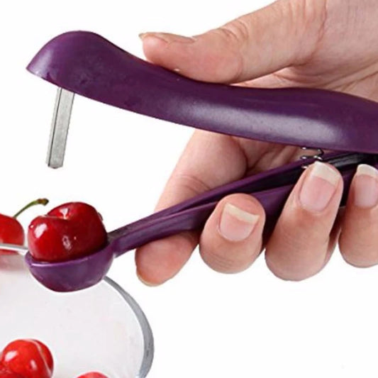 Cherry Pitter and Olive Pit Remover for Easy Fruit Preparation