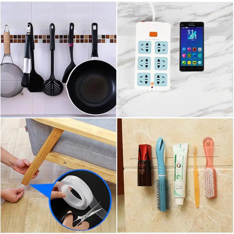 Double Sided Adhesive Tape for Walls, Home & Appliance Mounting