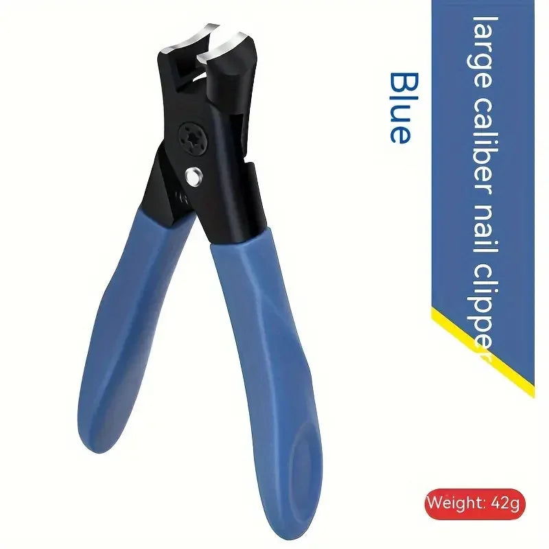 Toenail Clippers for Thick Nails – Wide Opening Carbon Steel Trimmer